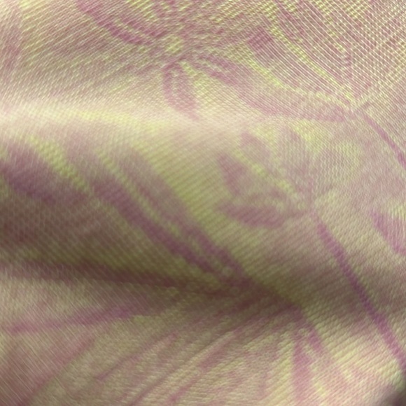 Zara Flared Jacquard’s pants Size L. floral stretchy  #100 - Picture 8 of 10